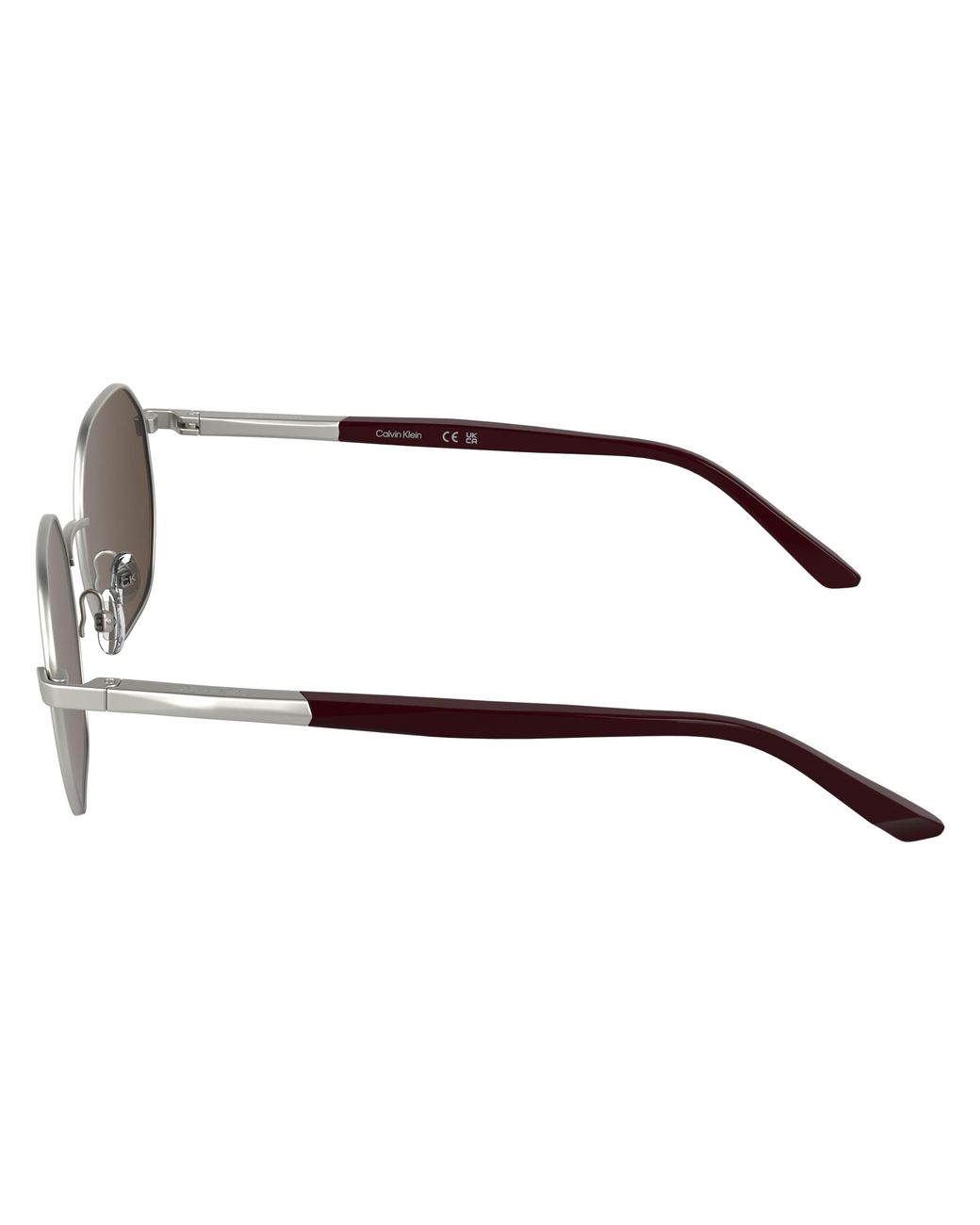 Calvin Klein Black Ck25110S 045 Sunglasses Metal Squared Normal