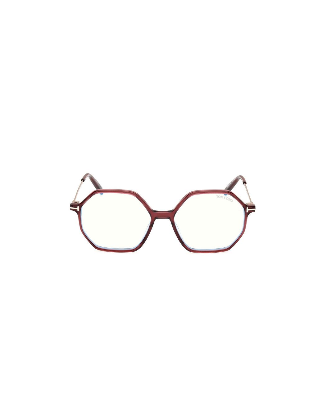 Tom Ford Black Ft5952-B 069 Optical Frames Acetate Geometric Normal