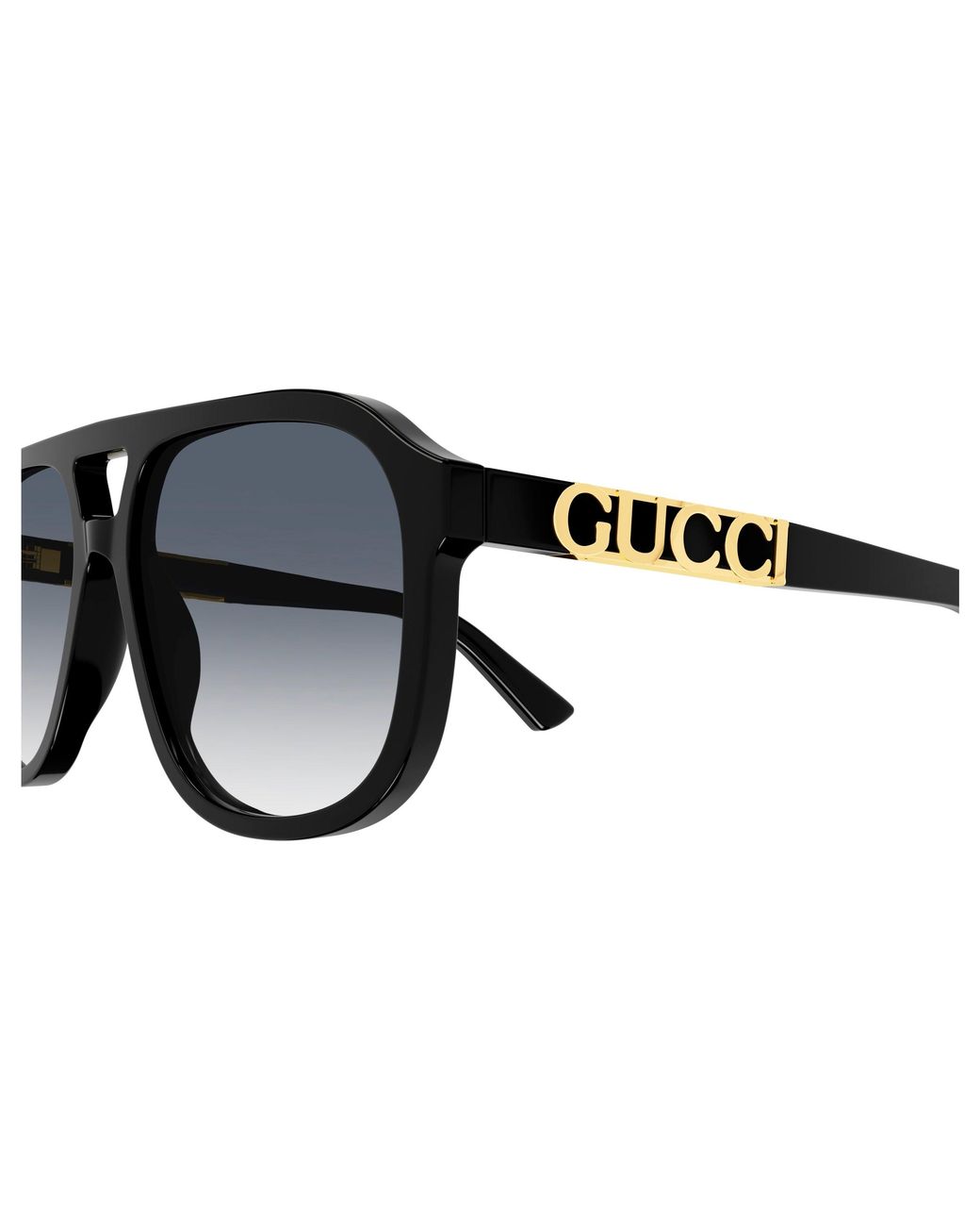 Gucci Black Gg1188S 002 Sunglasses Acetate Squared Normal Shaded