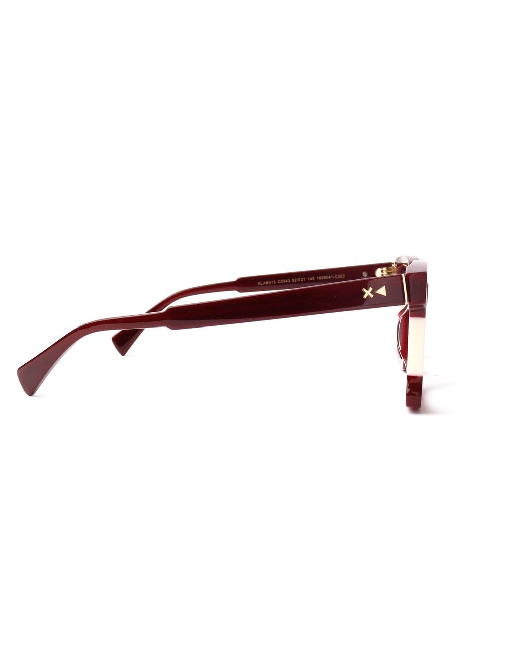 Xlab Black Iraklia Sunglasses Acetate G15 Squared Polarized
