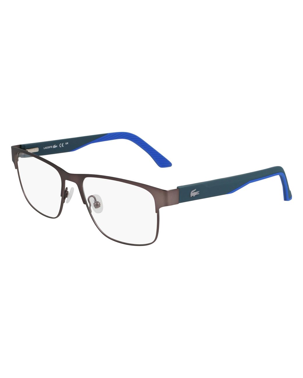 Lacoste Black L2291 038 Optical Frames Metal Squared Normal for men