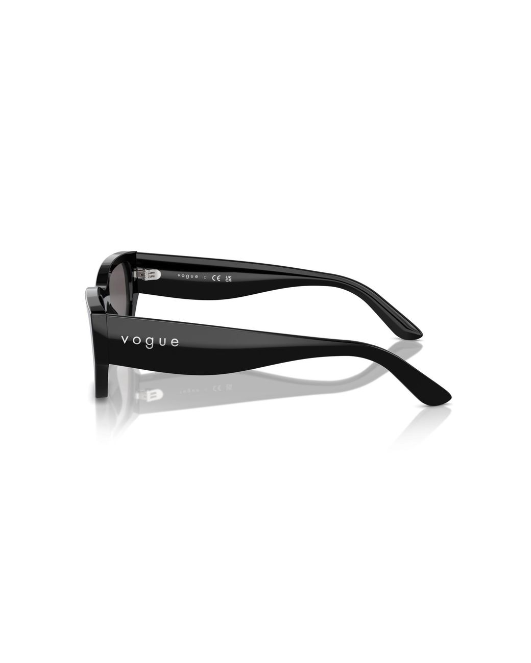 Vogue Eyewear Black Vo5586S W44/87 Sunglasses Acetate Squared Normal