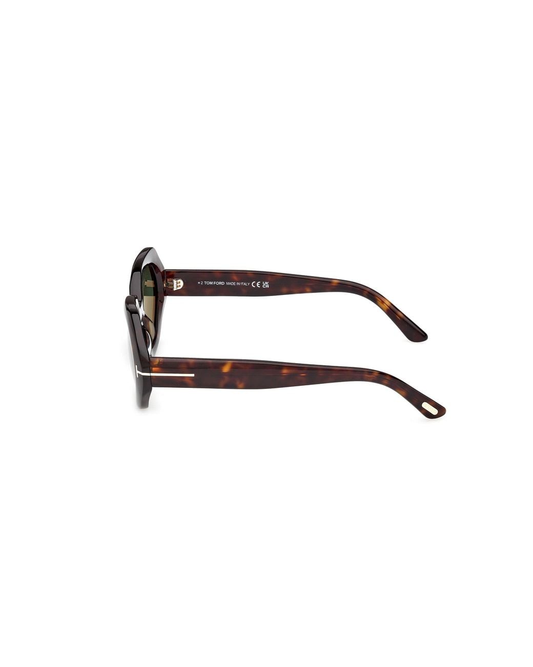 Tom Ford Black Ft1317 April-02 52N Sunglasses Acetate Geometric Normal