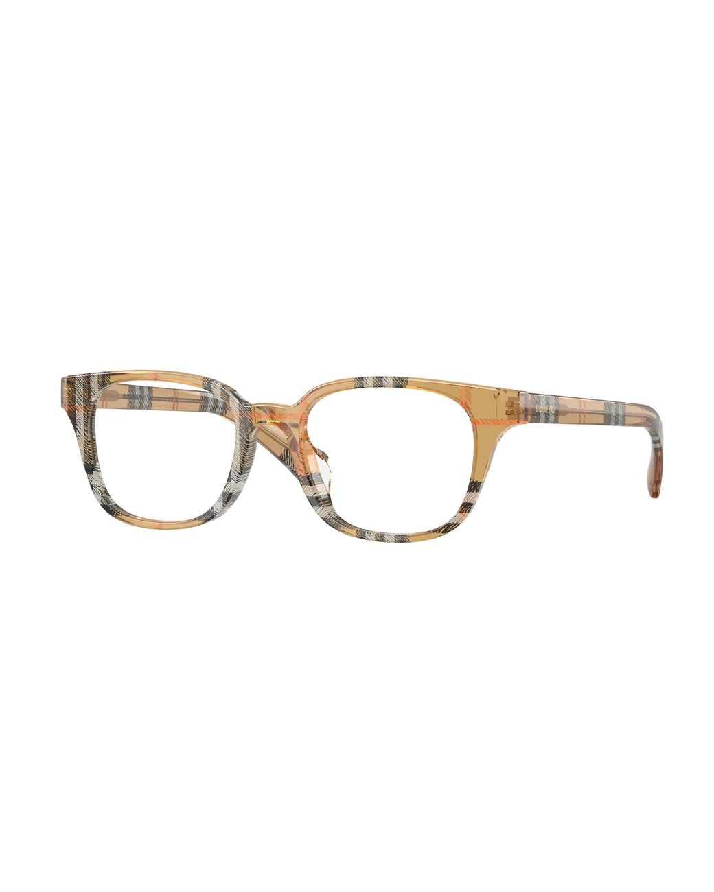 Burberry Black Be2462D 4163 Optical Frames Acetate Transparent Squared Normal