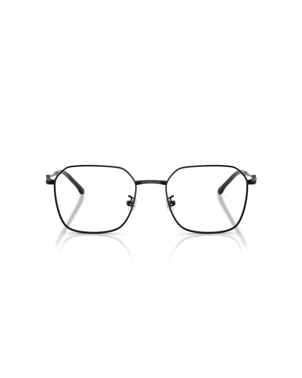 DIESEL Black Dl5012D 1002 Optical Frames Metal Transparent Squared Normal