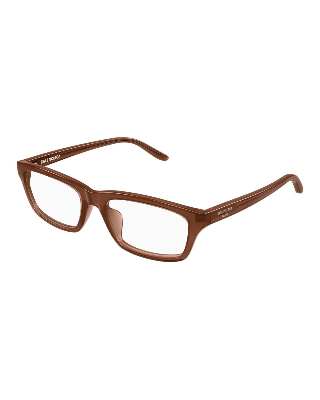 Balenciaga Black Bb0439O 006 Optical Frames Acetate Transparent Squared for men