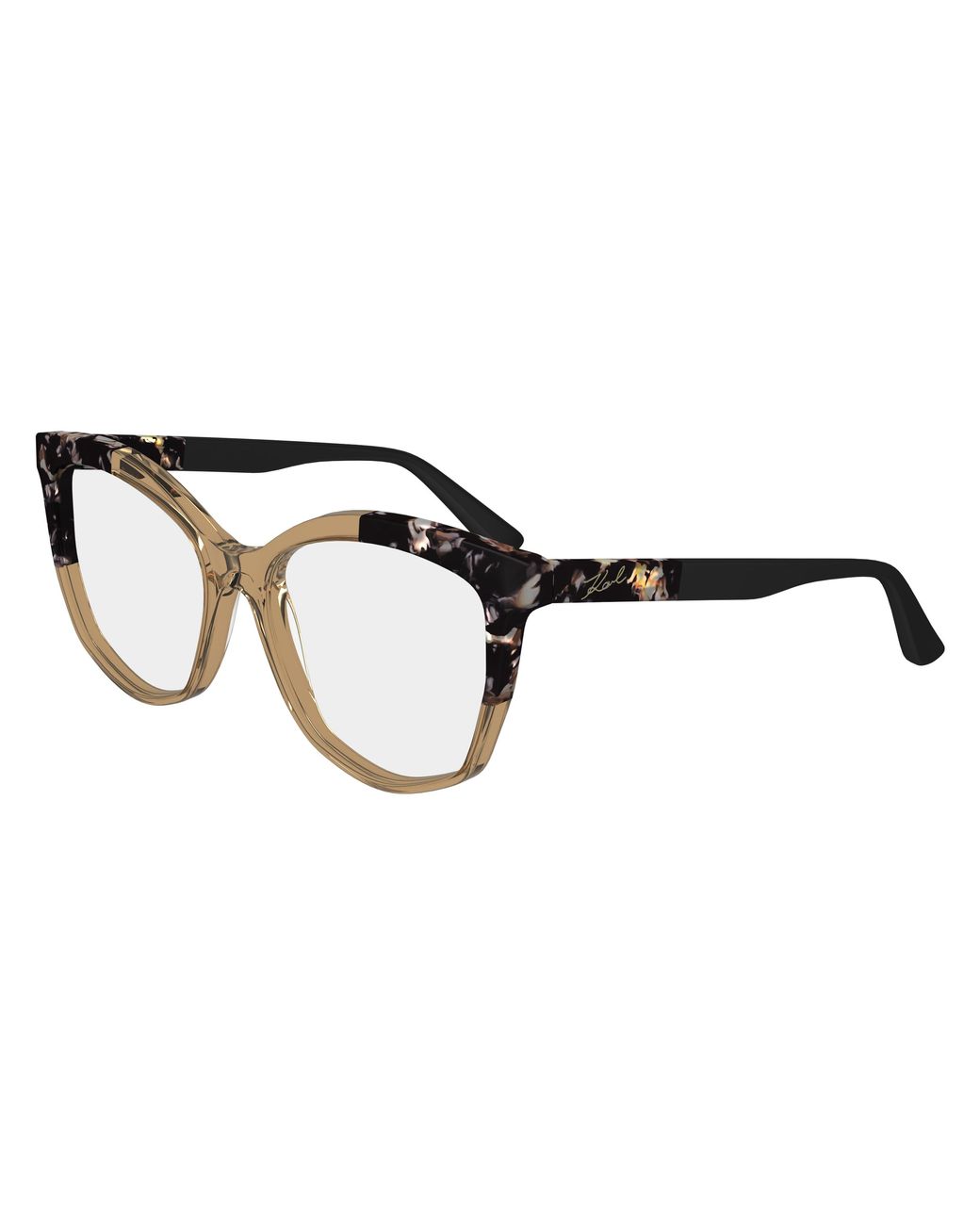 Karl Lagerfeld Black Kl6154 245 Optical Frames Acetate Squared Normal Normal