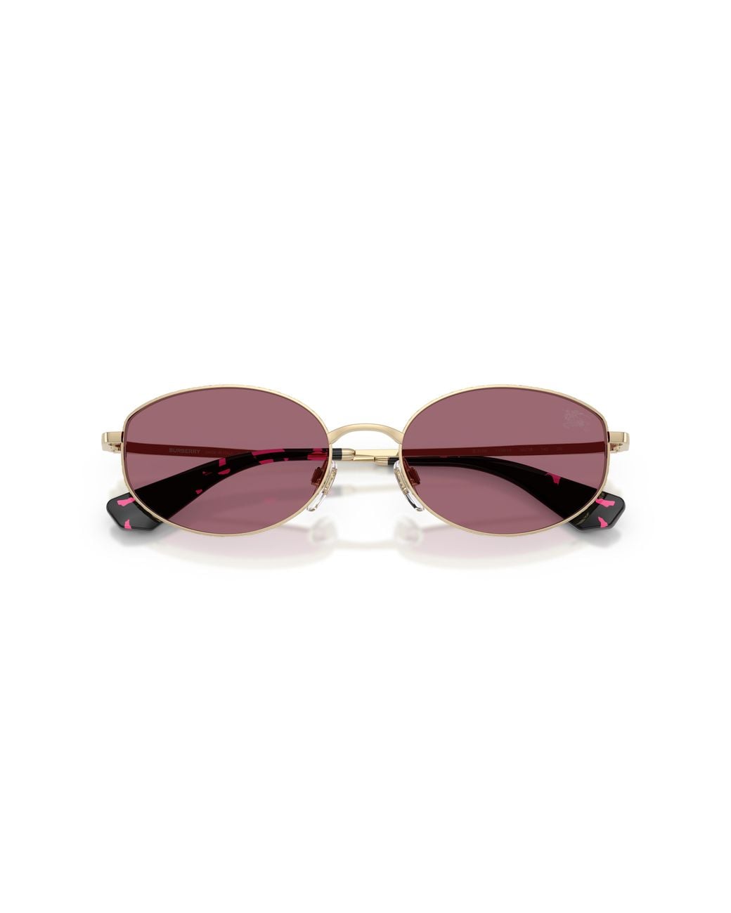 Burberry Black Be3169 11091A Sunglasses Metal Round Normal