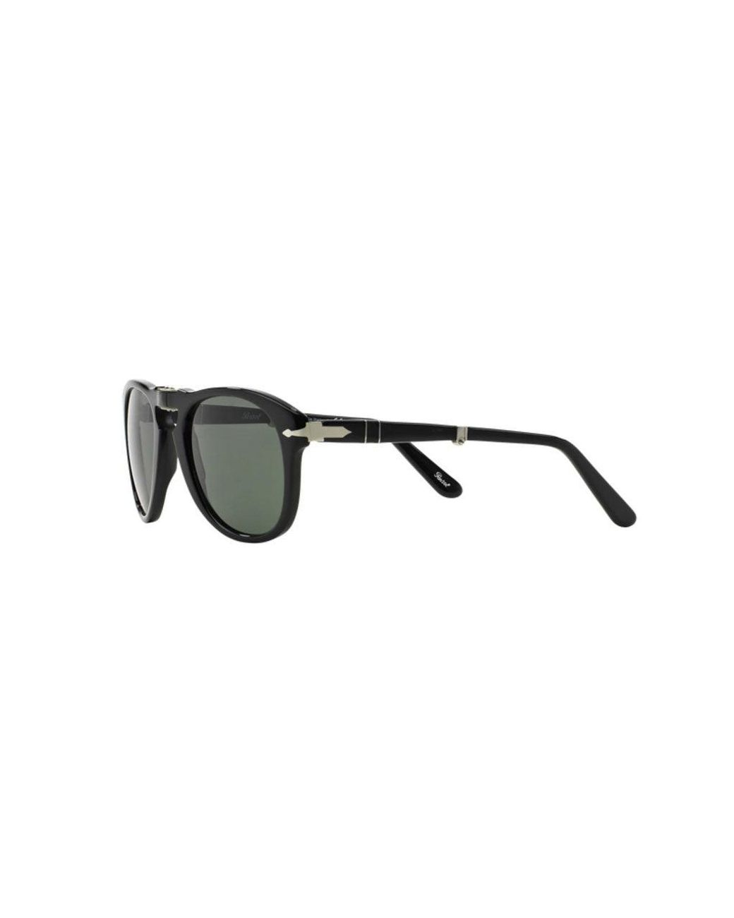 Persol Black Po0714 Folding 95/31 Sunglasses Acetate Pilot Normal for men