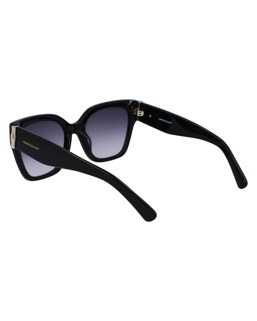 Longchamp Black Lo732S 001 Sunglasses Acetate Squared Normal Normal