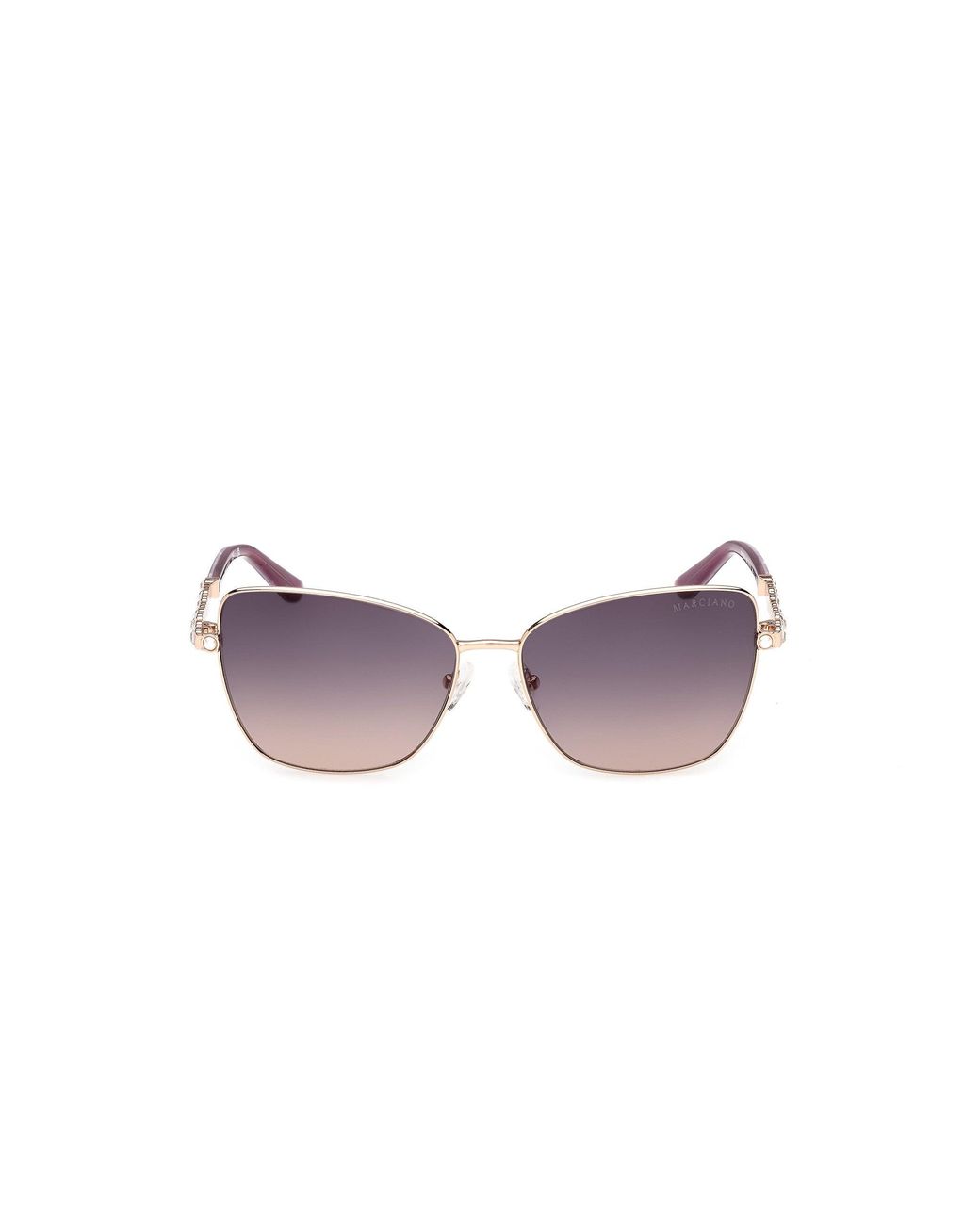Guess Black Gm00037 32Z Sunglasses Metal Butterfly Normal