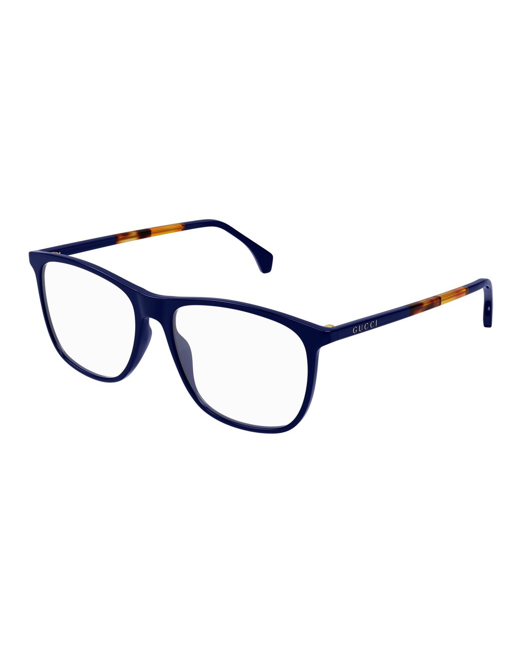 Gucci Black Gg0554O 011 Optical Frames Acetate Transparent Squared for men