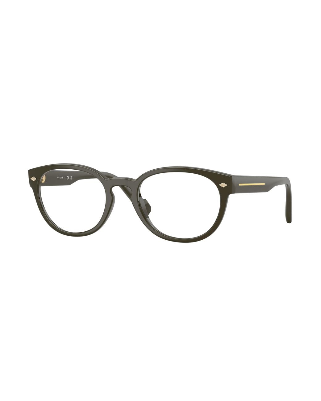 Vogue Eyewear Black Vo5756 3327 Optical Frames Nylon Transparent Pantos Normal for men