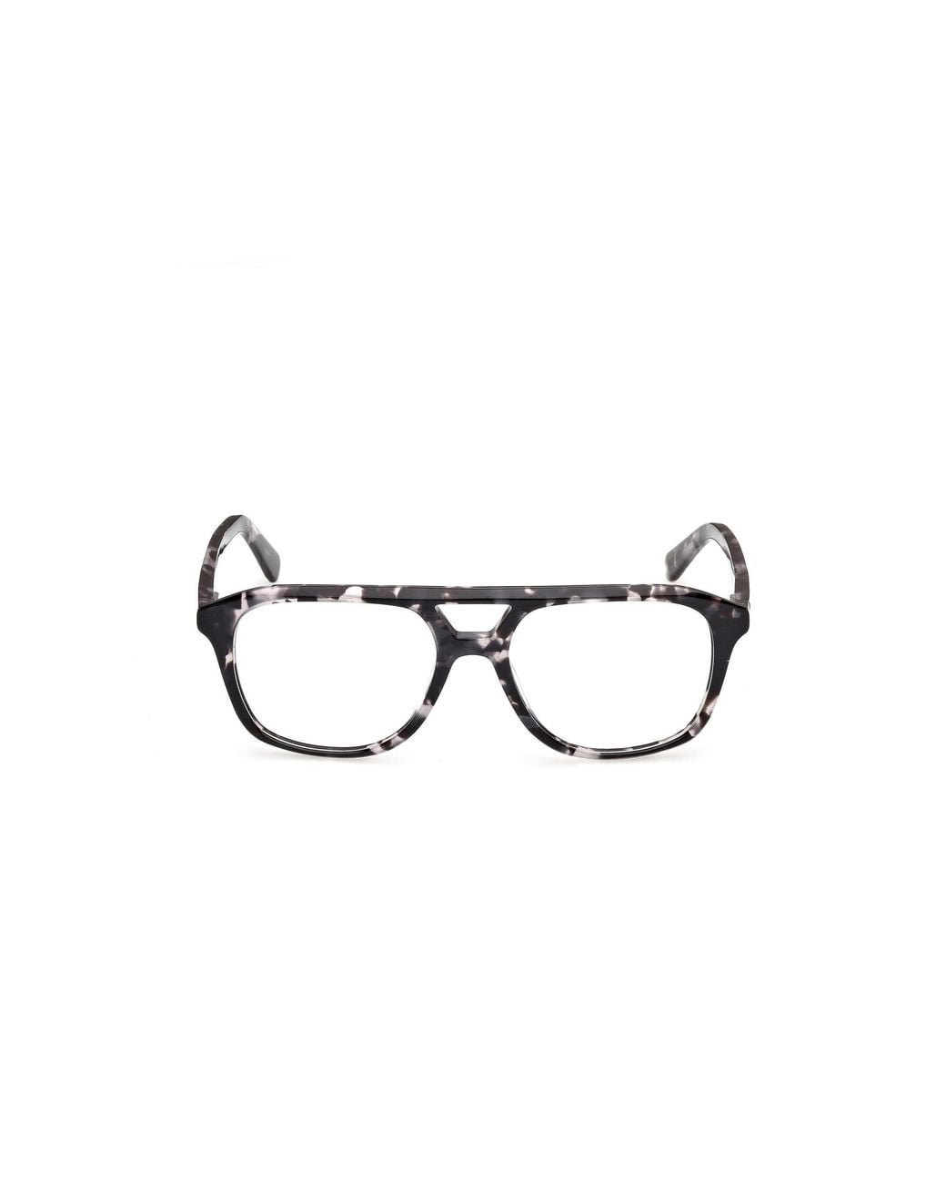 Guess Black Gu50447 20 Optical Frames Acetate Pilot Normal for men