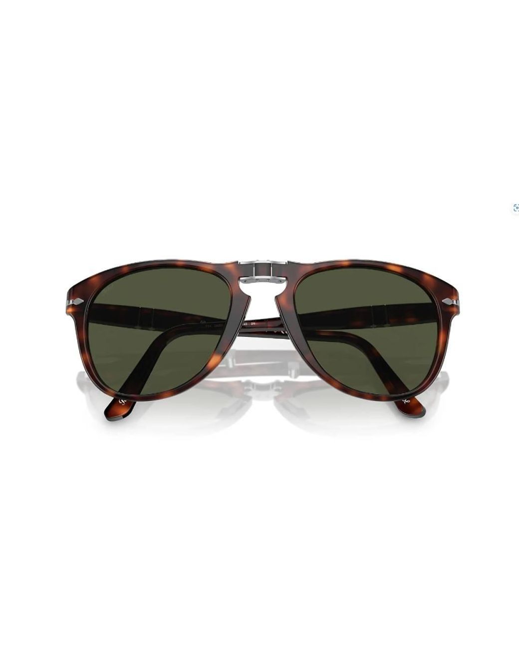 Persol Green Po0714 Folding 24/31 Sunglasses Acetate Pilot Normal for men