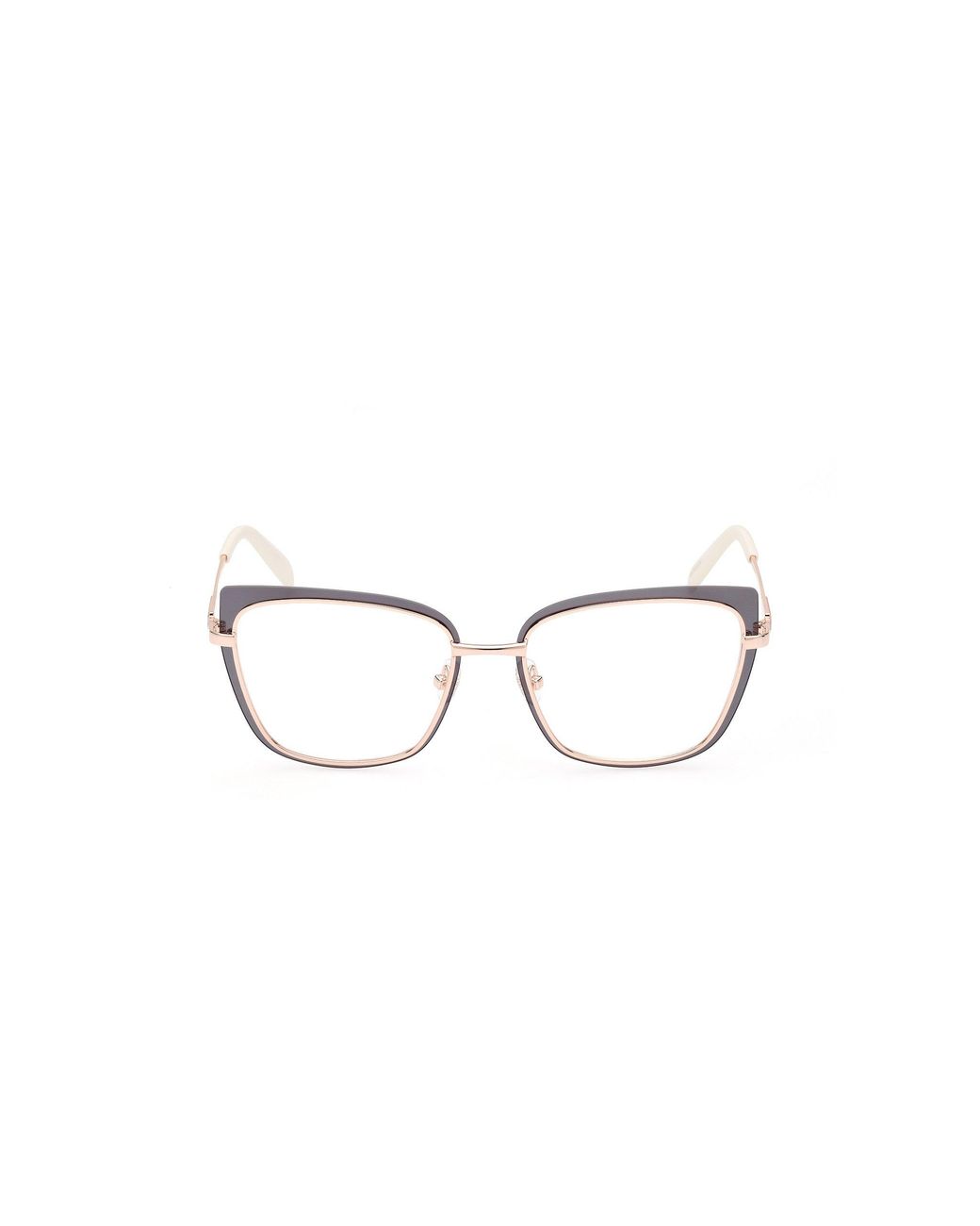 Emilio Pucci Black Ep5219 020 Optical Frames Metal Squared Normal