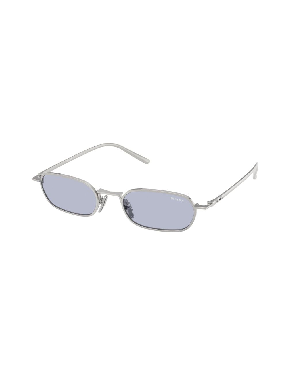 Prada Black Pr D58S 1Bc30X Sunglasses Metal Round Normal