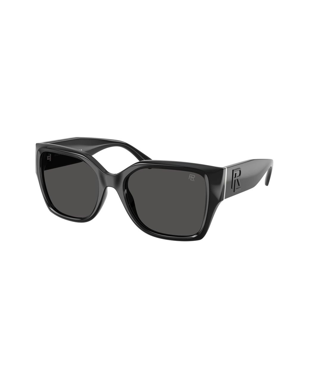 Ralph Lauren Black Rl8230U 500187 Sunglasses Injected Squared Normal