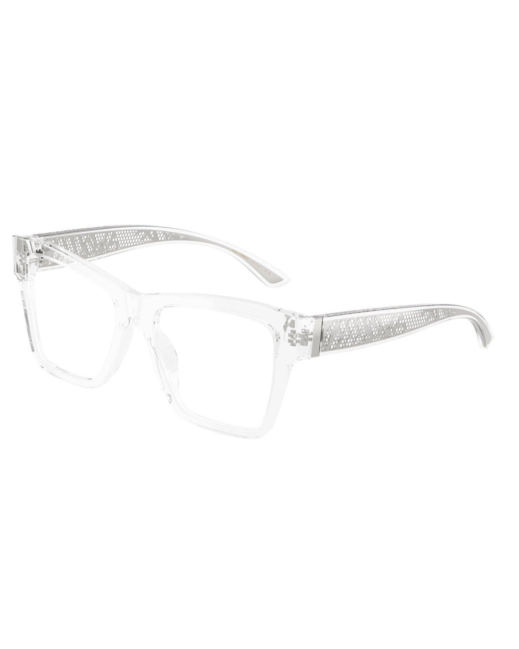 Dolce & Gabbana Black Dg3411 3133 Optical Frames Acetate Squared Normal