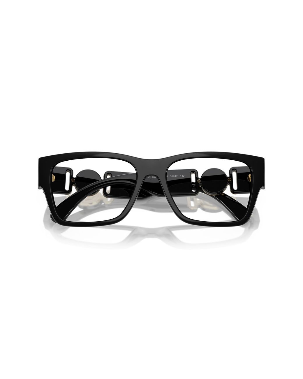 Versace Black Ve3368U Gb1 Optical Frames Injected Pillow Normal for men