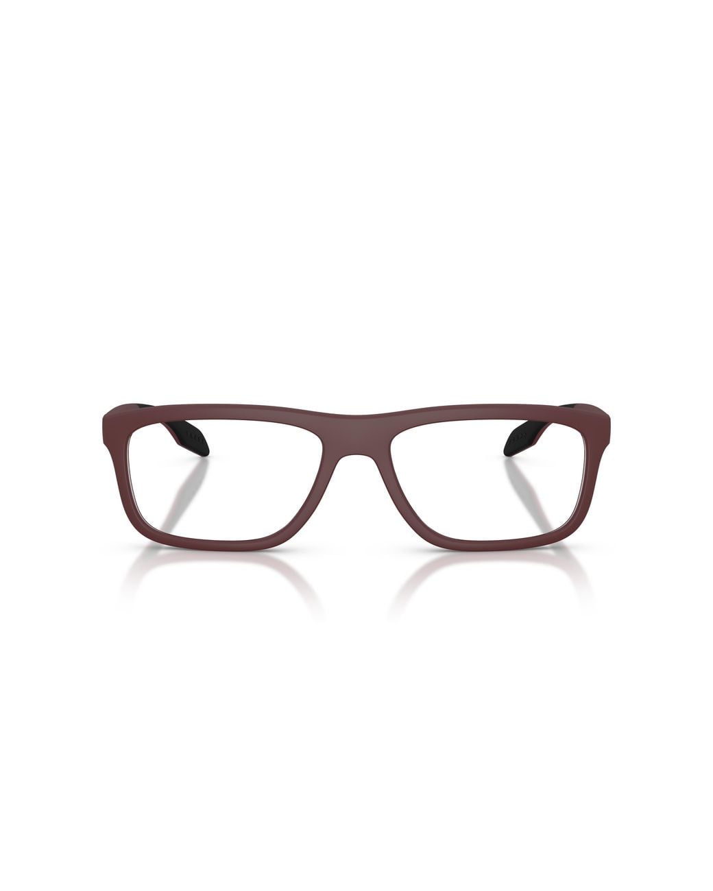Prada Linea Rossa Black Ps 05Tv 29U1O1 Optical Frames Injected Transparent Pillow Normal for men