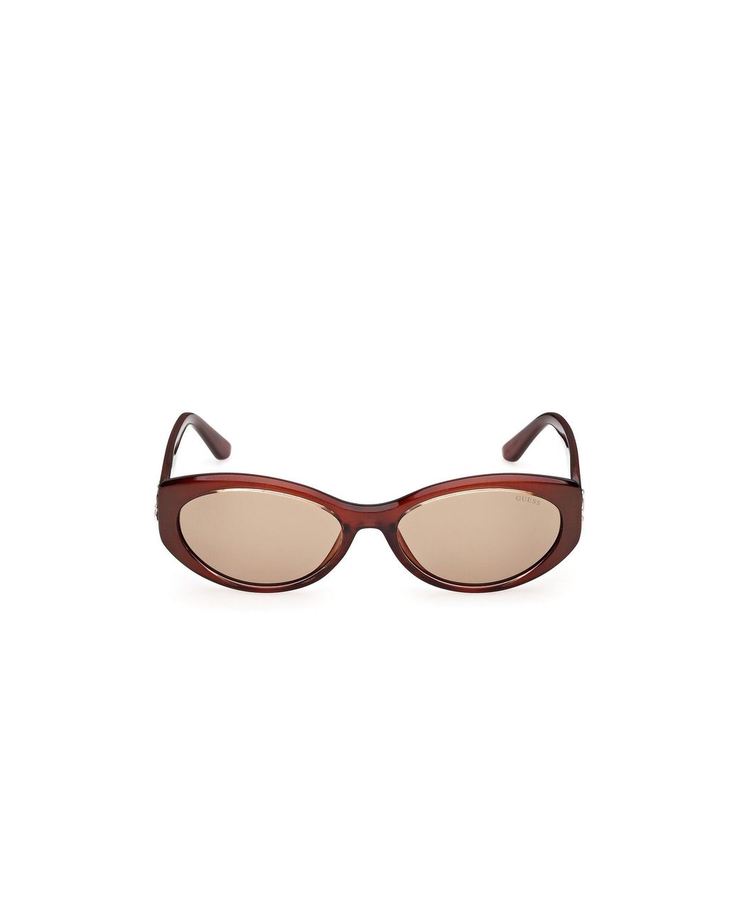 Guess Black Gu00307 50E Sunglasses Injected Round Normal