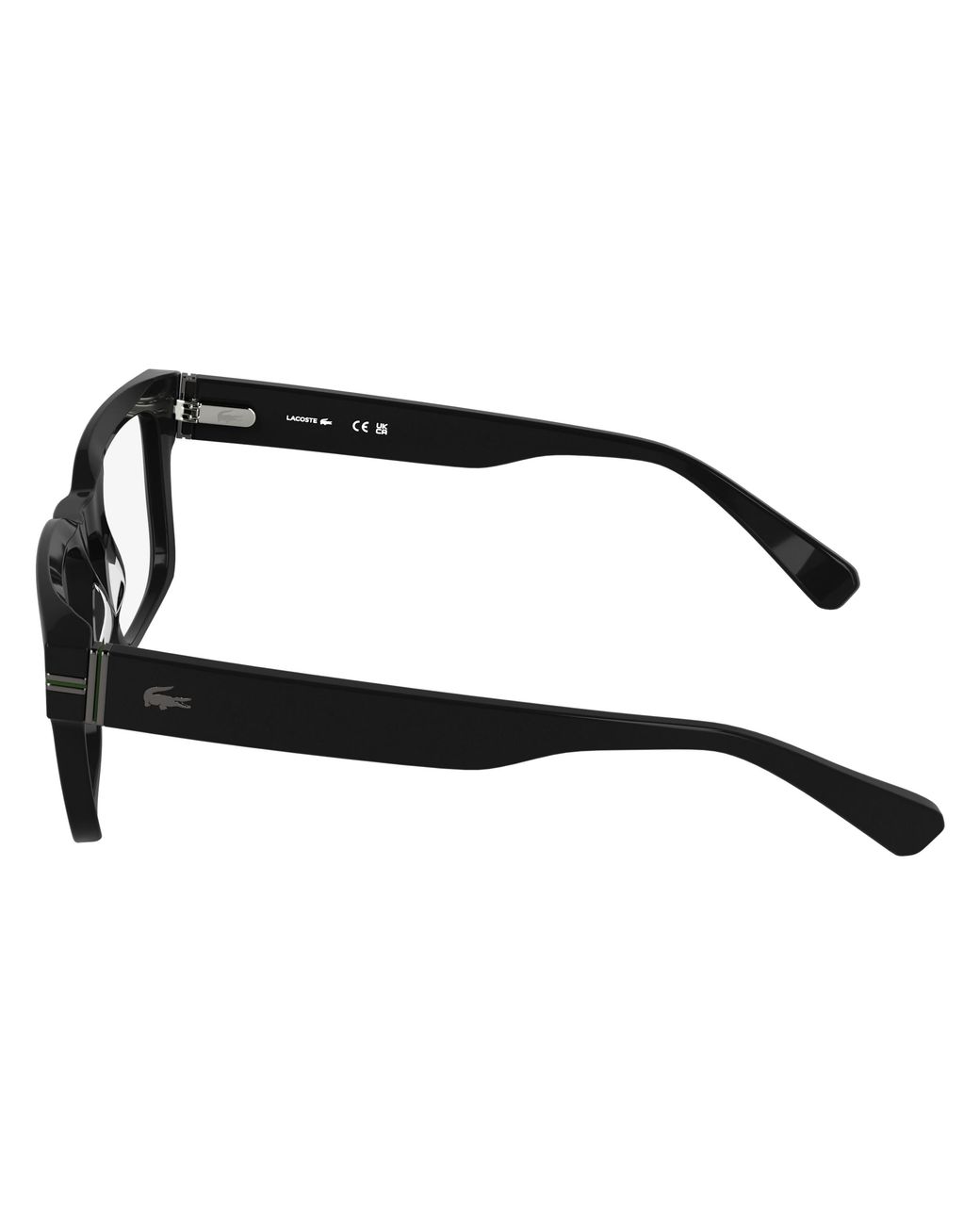 Lacoste Black L4016 001 Optical Frames Acetate Squared Normal for men