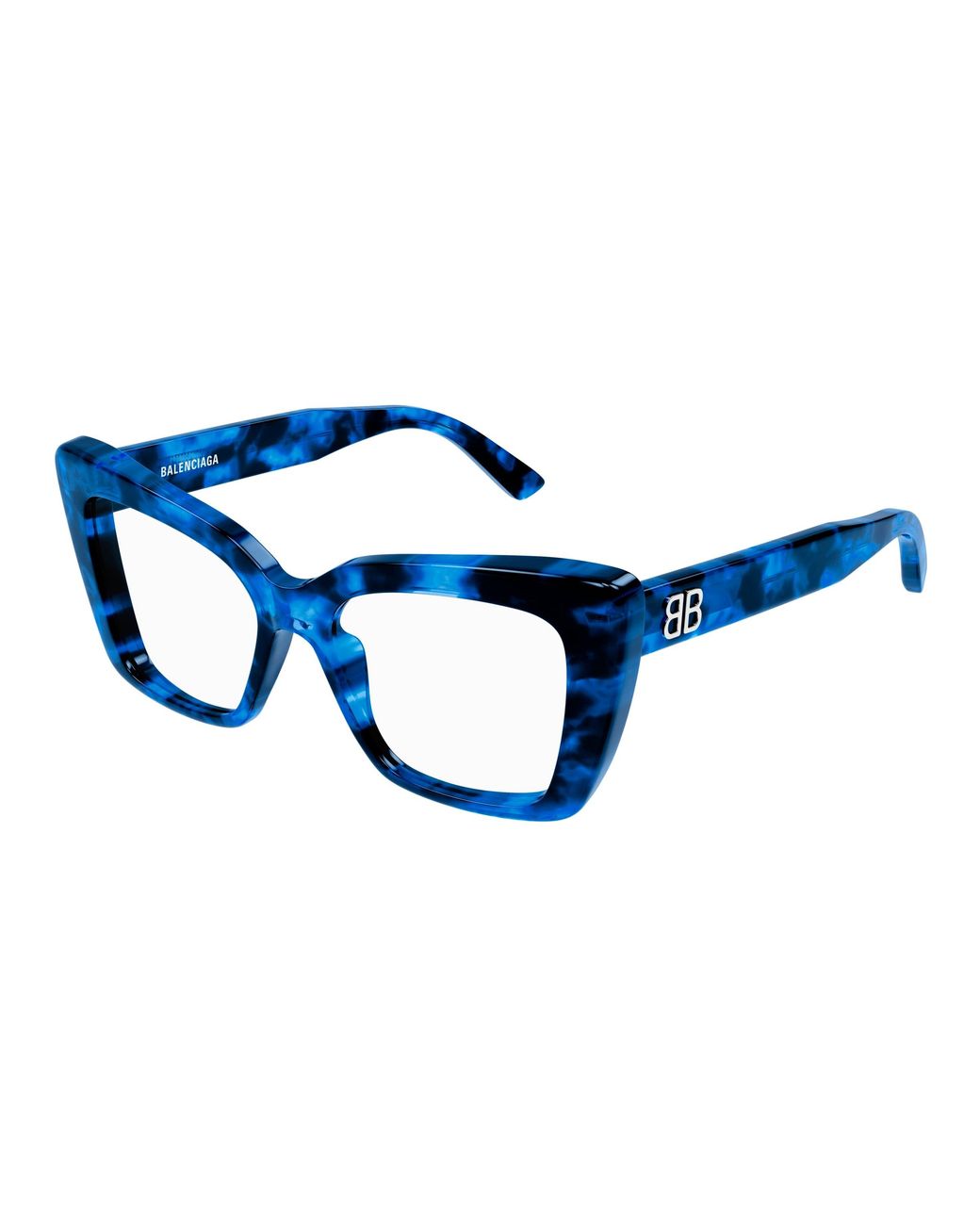 Balenciaga Black Bb0297O 004 Optical Frames Acetate Squared