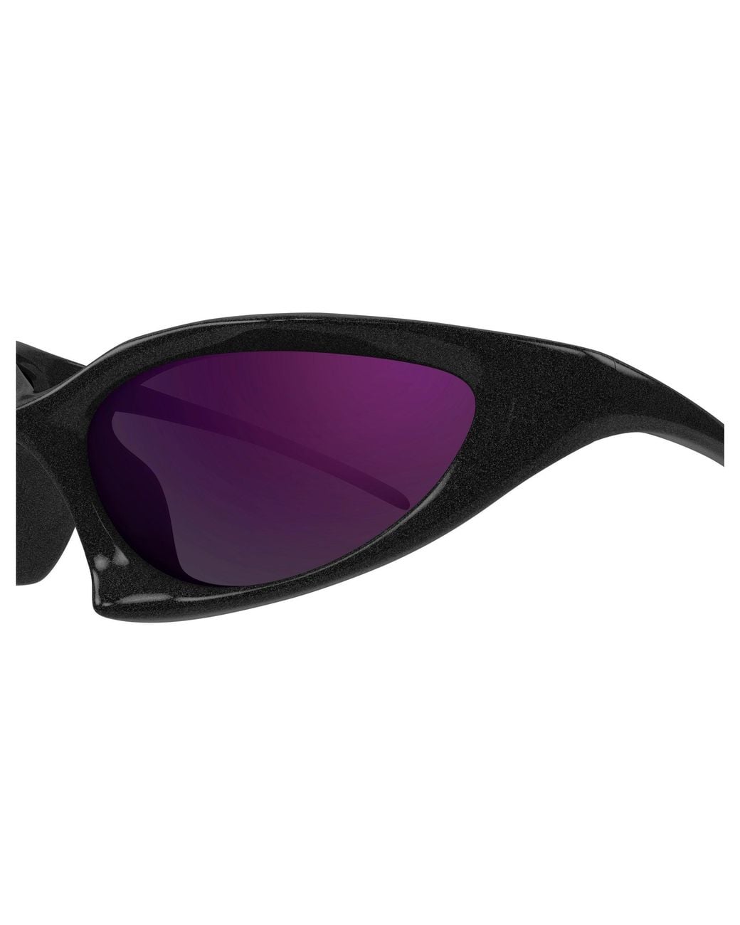Balenciaga Black Bb0352S 005 Sunglasses Bio-Inject Geometric