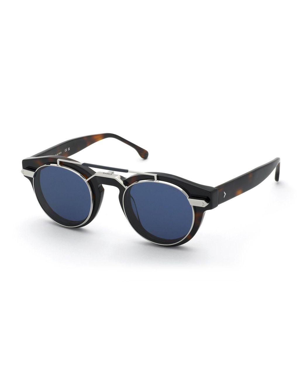 Lozza Black Ul4375 Elba 2 09Aj Optical Frames Acetate Pantos Normal for men