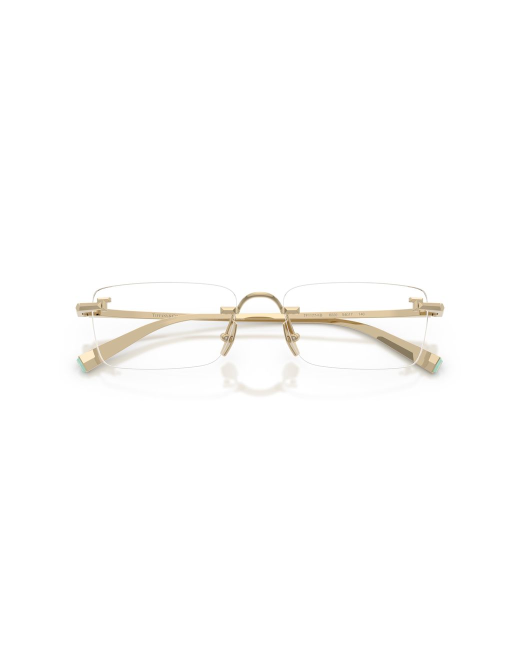 Tiffany & Co Black Tf1177Kb 6220 Optical Frames Metal Transparent Squared Normal