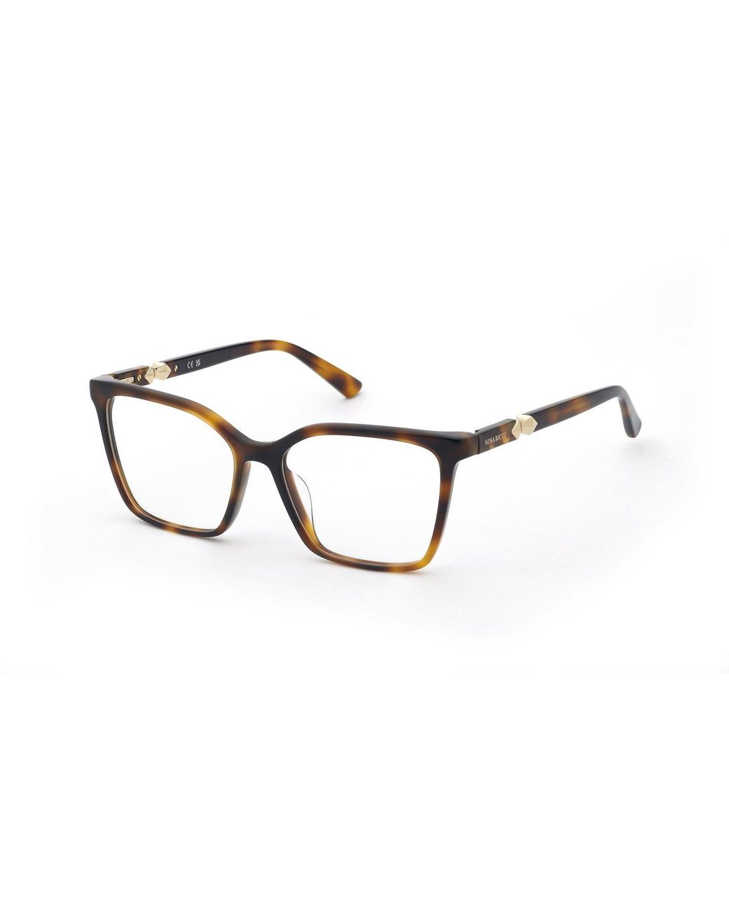 Nina Ricci Black Vnr449 752 Optical Frames Acetate Butterfly
