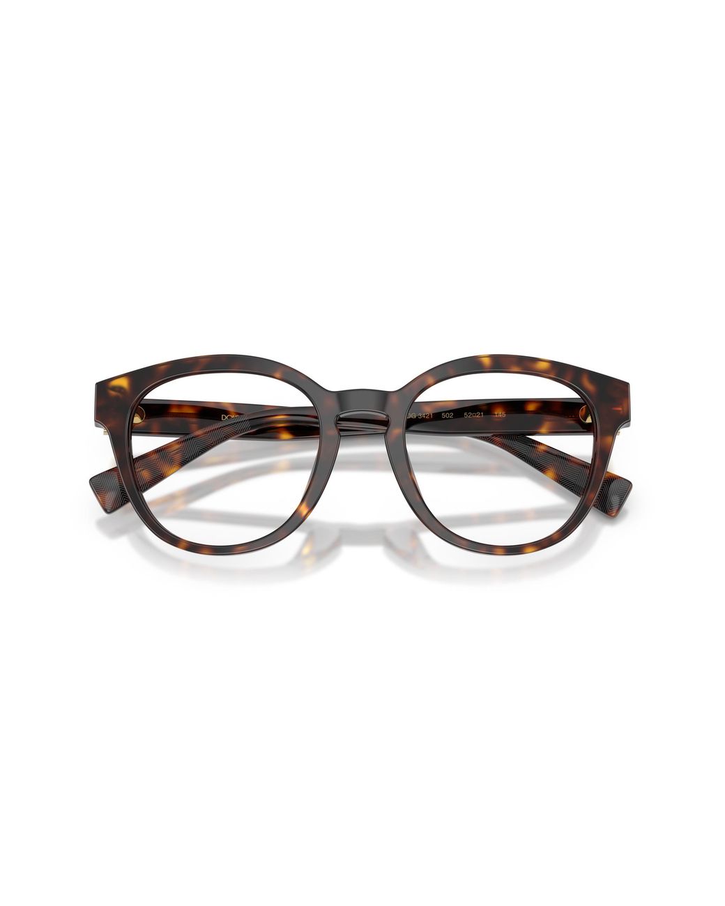 Dolce & Gabbana Black Dg3421 502 Optical Frames Acetate Pantos Normal for men