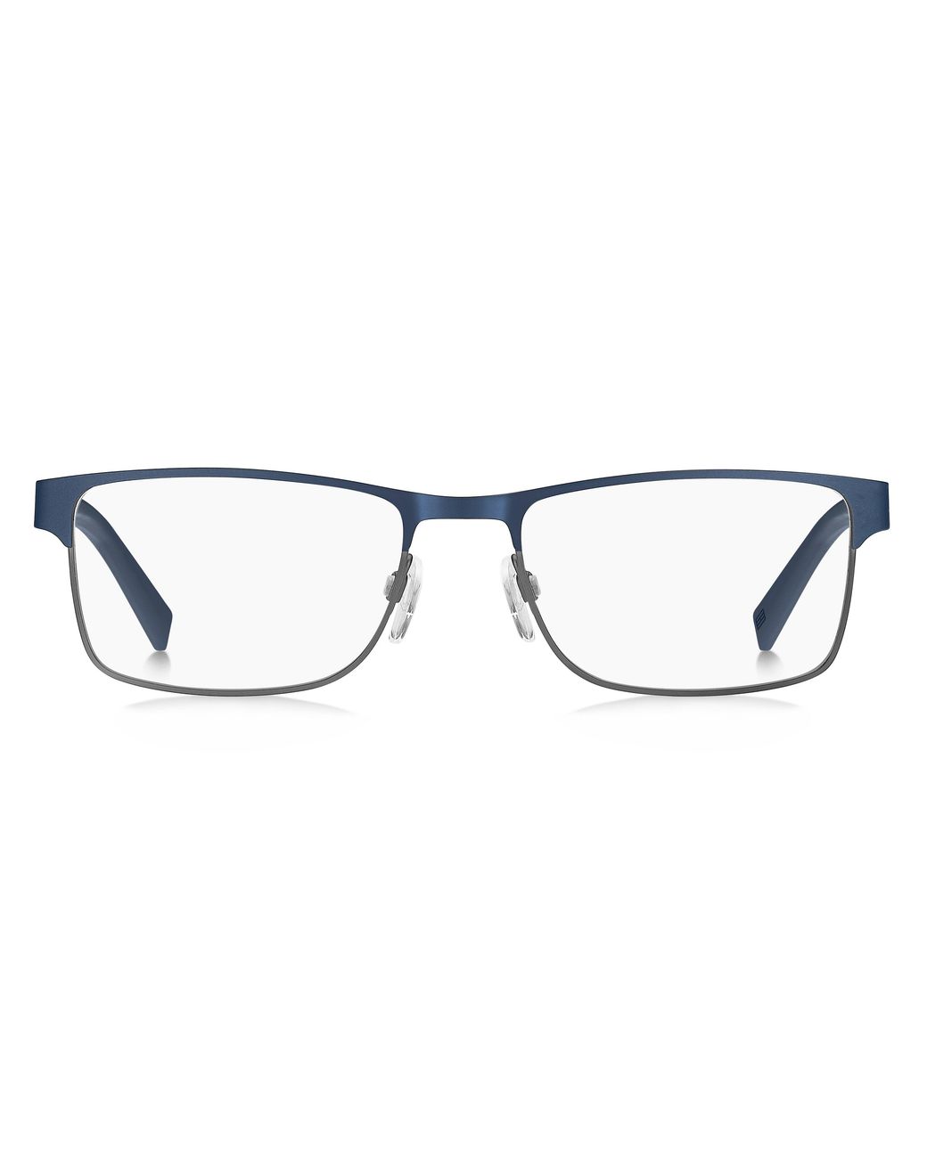 Tommy Hilfiger Black Th 2041 Ku0 Optical Frames Steel Squared for men