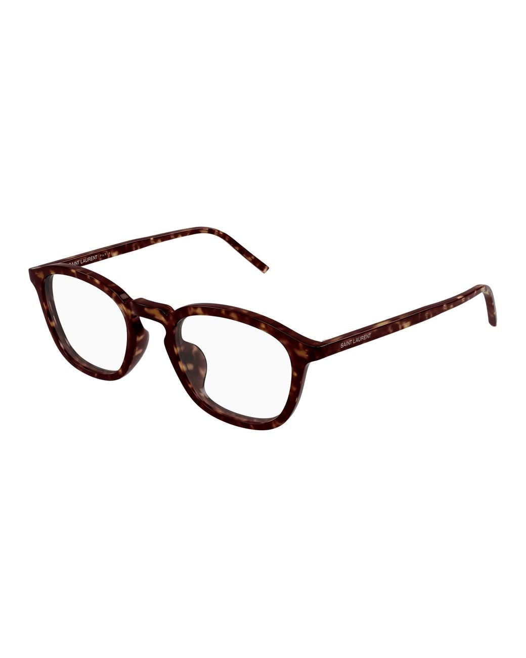 Saint Laurent Black Sl 793/J 002 Optical Frames Acetate Transparent Round