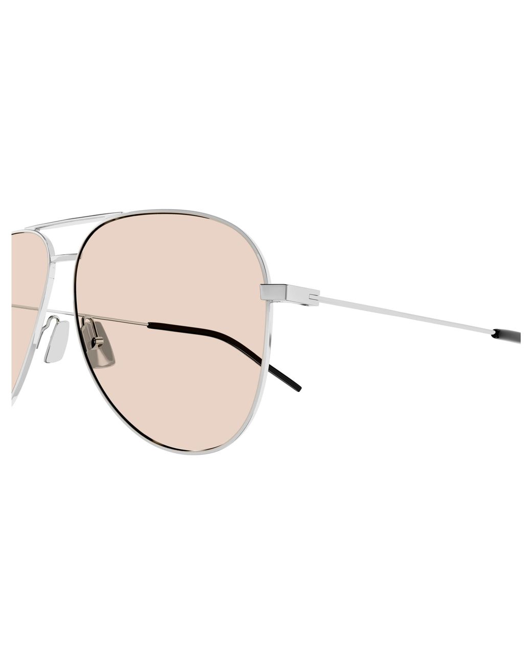 Saint Laurent Black Classic 11 072 Sunglasses Metal Pilot