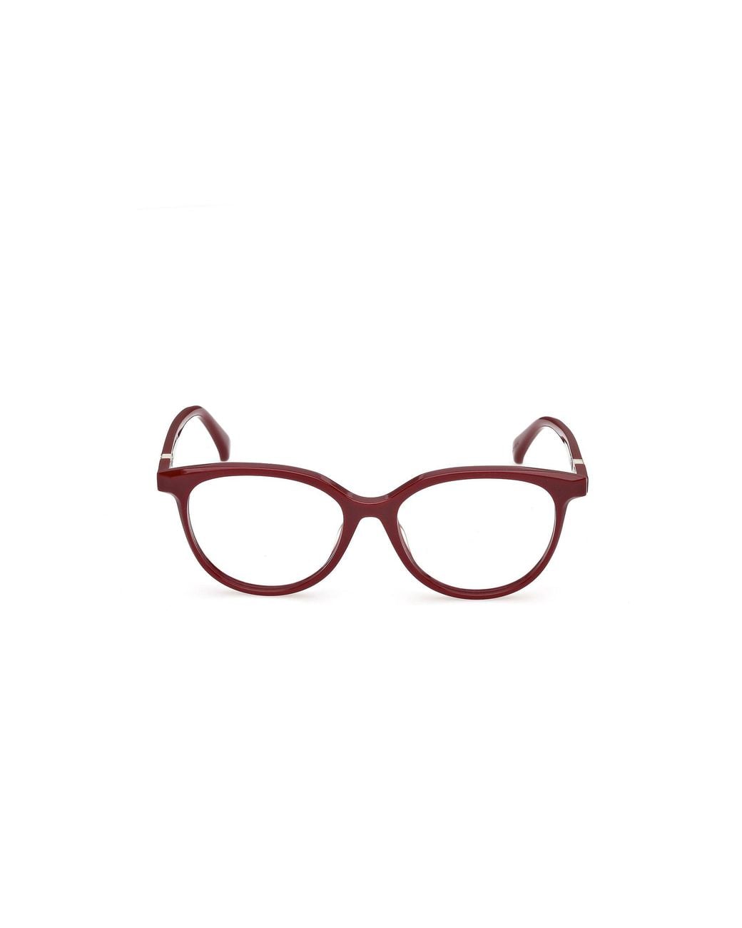 Max Mara Black Mm5262 69 Optical Frames Acetate Round Normal