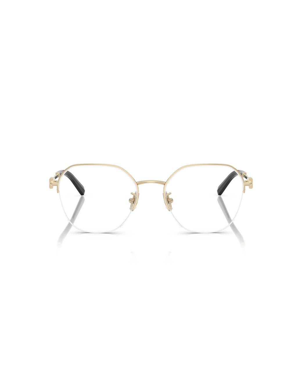 Tiffany & Co Black Tf1167D 6021 Optical Frames Steel Round Normal