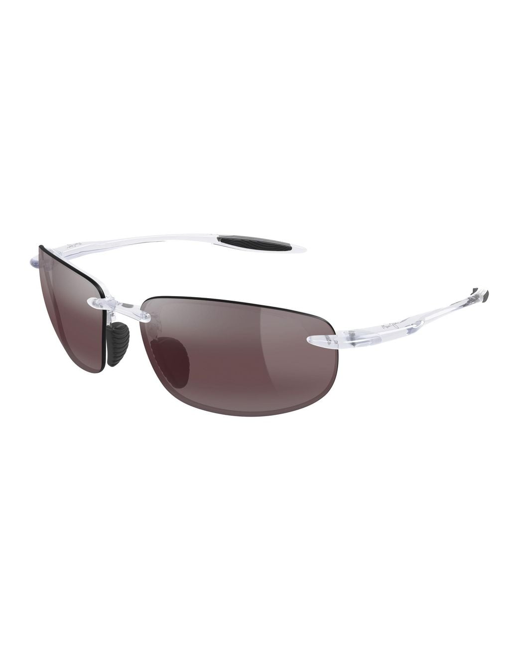 Maui Jim Black Mj0676S 021 Occhiali Da Sole Bio-Iniettato Rosa Squadrata