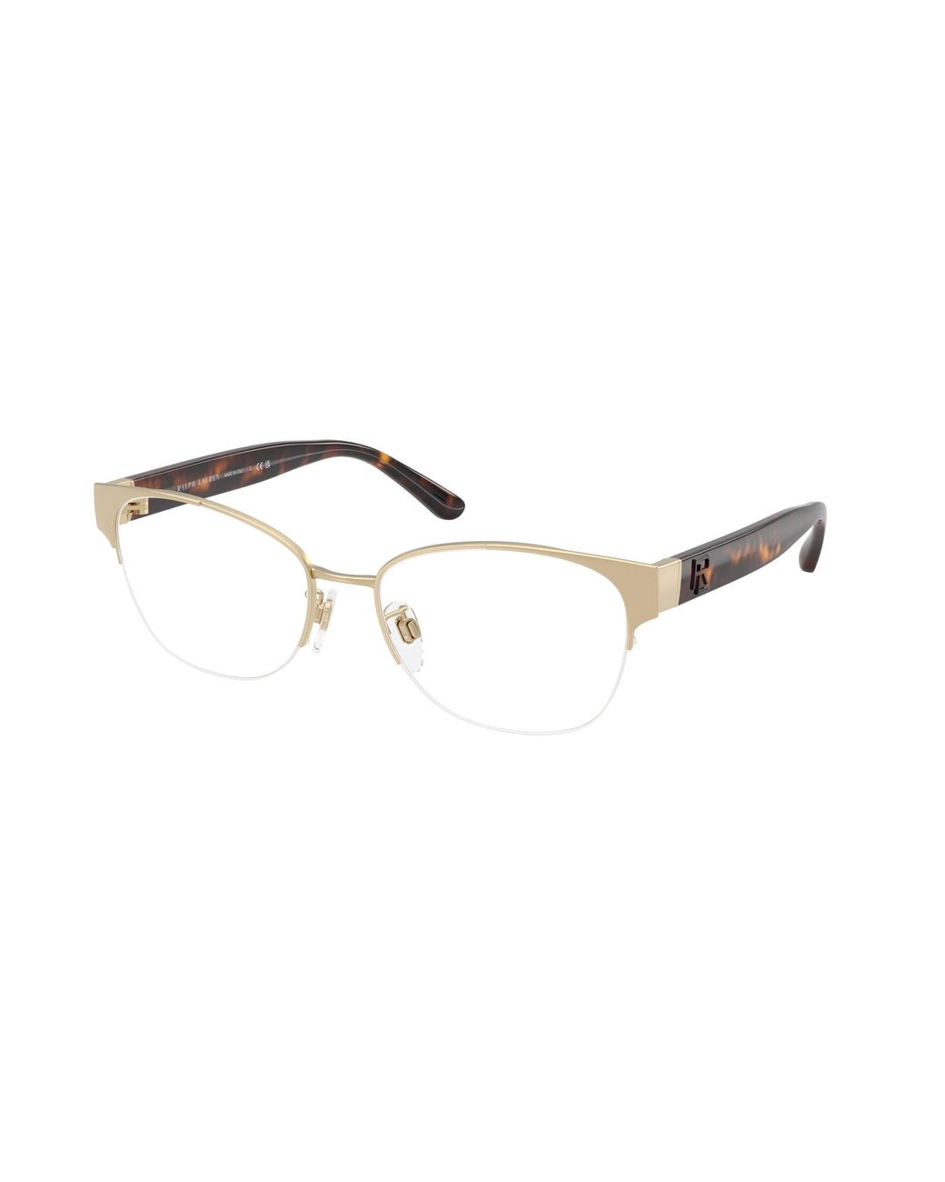 Ralph Lauren Black Rl5132 9478 Optical Frames Steel Cat Eye Normal
