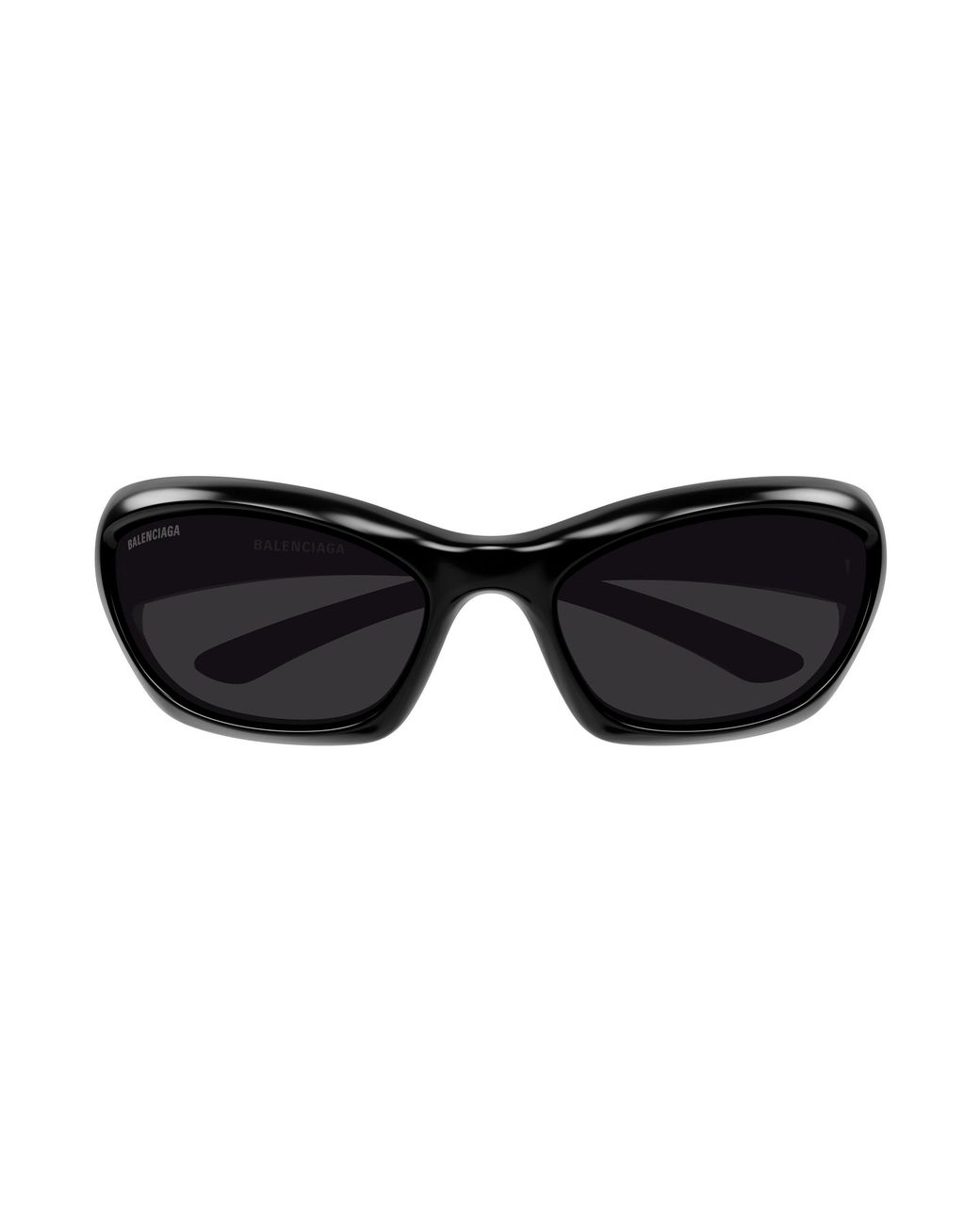 Balenciaga Black Bb0463S 001 Sunglasses Bio-Injected Geometric