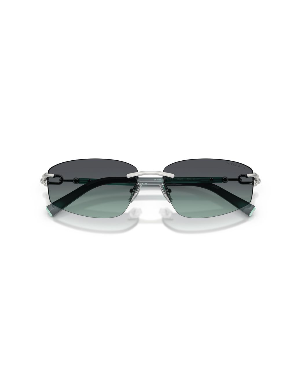 Tiffany & Co Black Tf3114 60012G Sunglasses Metal Geometric Normal Nuanced