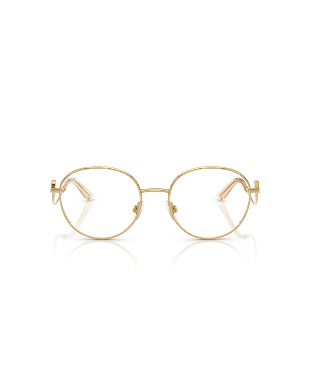 Dolce & Gabbana Black Dg1365 02 Optical Frames Metal Round Normal