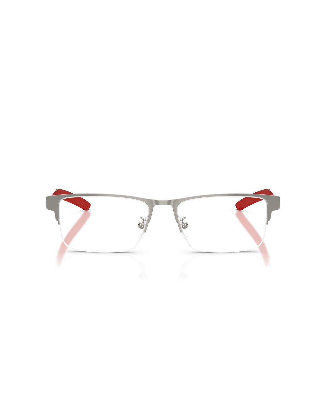 FERRARI SCUDERIA Black Fz7017D 104 Optical Frames Metal Transparent Squared Normal for men