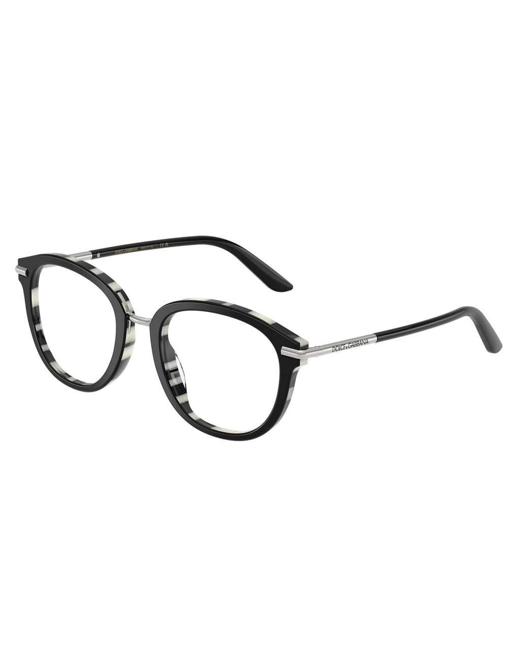 Dolce & Gabbana Black Dg3410 3372 Optical Frames Acetate Pantos Normal
