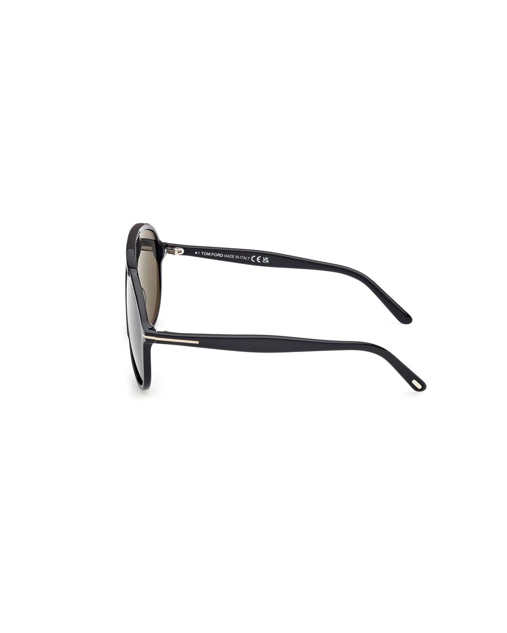 Tom Ford Black Ft1211 Vladimir 01N Sunglasses Acetate Pilot Normal for men