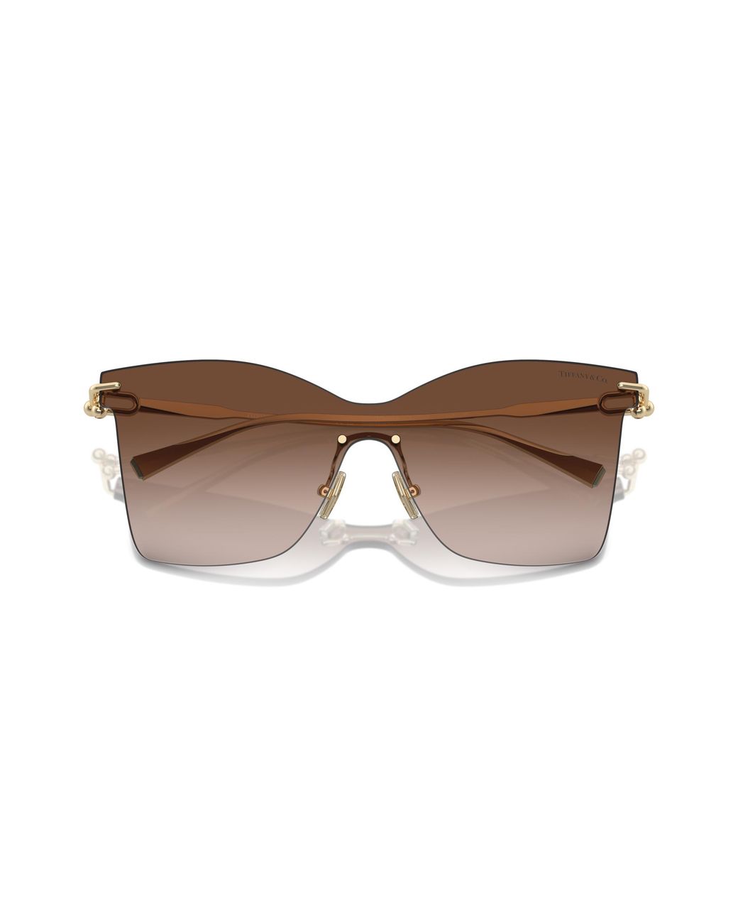 Tiffany & Co Black Tf3103K 62123B Sunglasses Metal Butterfly Normal Shaded