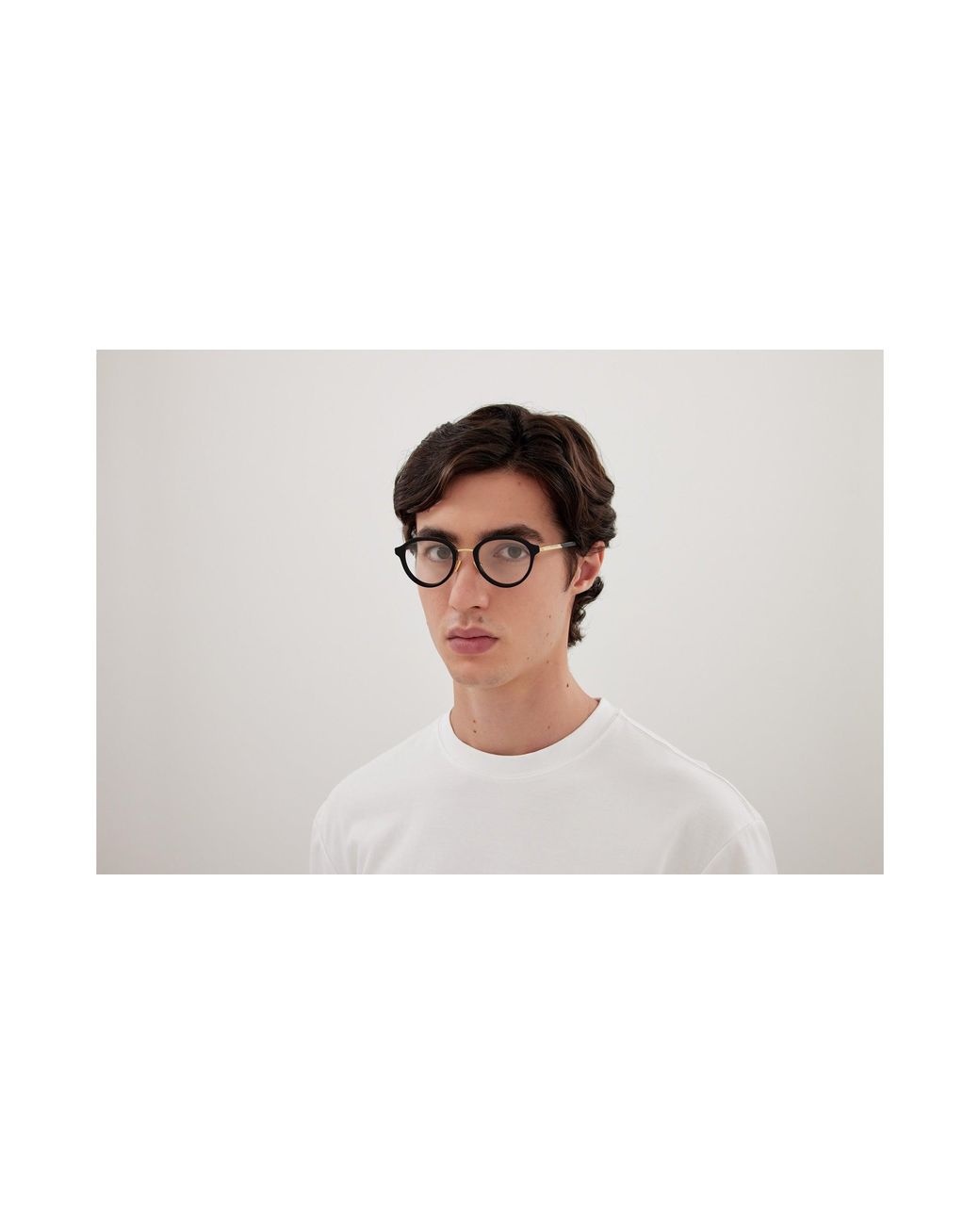 Bottega Veneta Black Bv1375O 002 Optical Frames Acetate Transparent Round for men