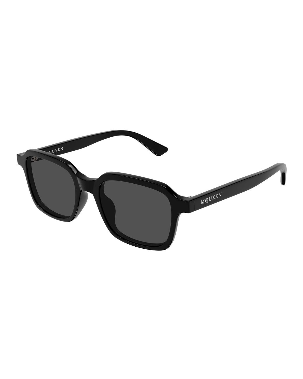 McQueen Black Am0571S 001 Sunglasses Acetate Squared