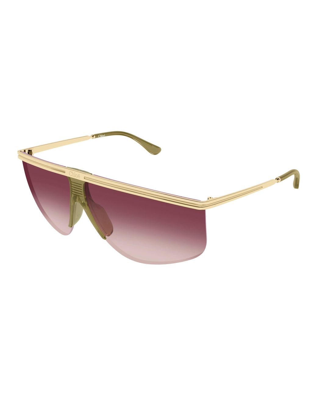 Chloé Black Ch0415S 002 Sunglasses Metal Pilot Nuanced